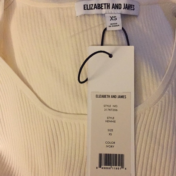 Elizabeth and James Hennie Top NWT $295 - Picture 6 of 7